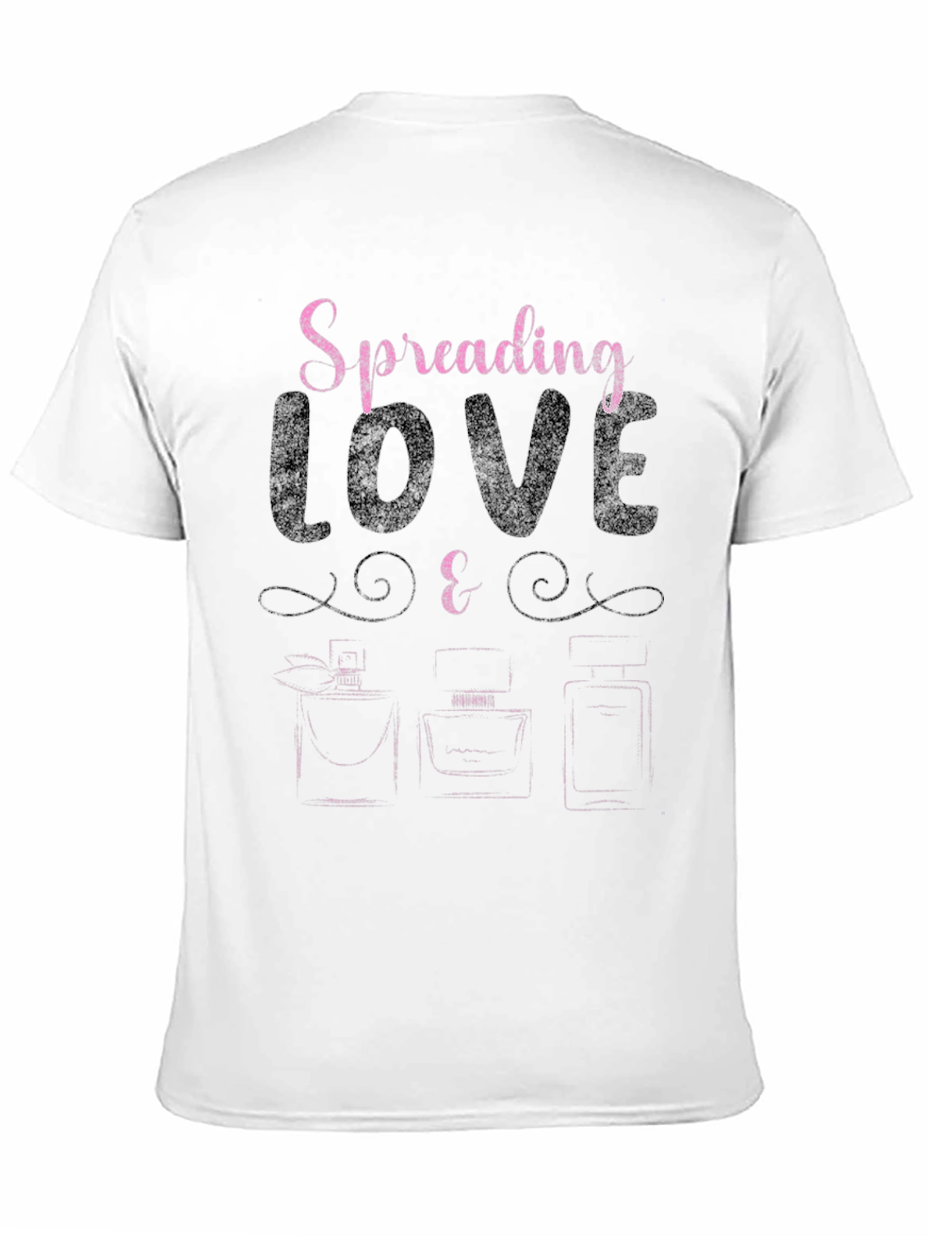 Spreading Love & Perfume Graphic Tee - Trendy
