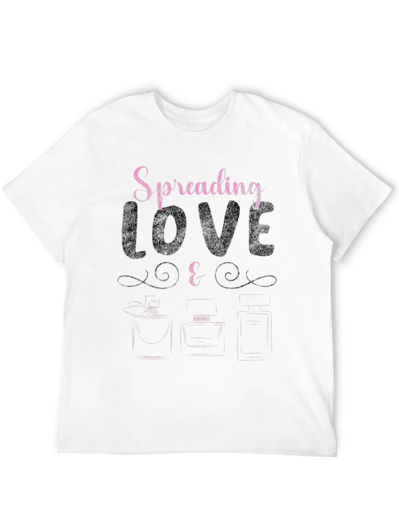 Spreading Love & Perfume Graphic Tee - Trendy