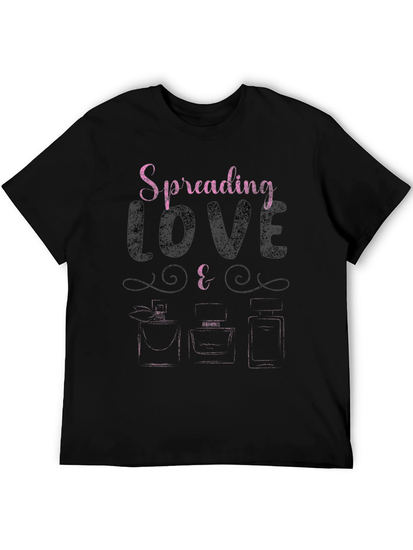 Spreading Love & Perfume Graphic Tee - Trendy