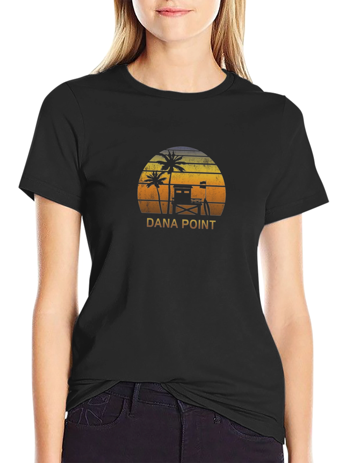 Dana Point Palm Sunset T-Shirt