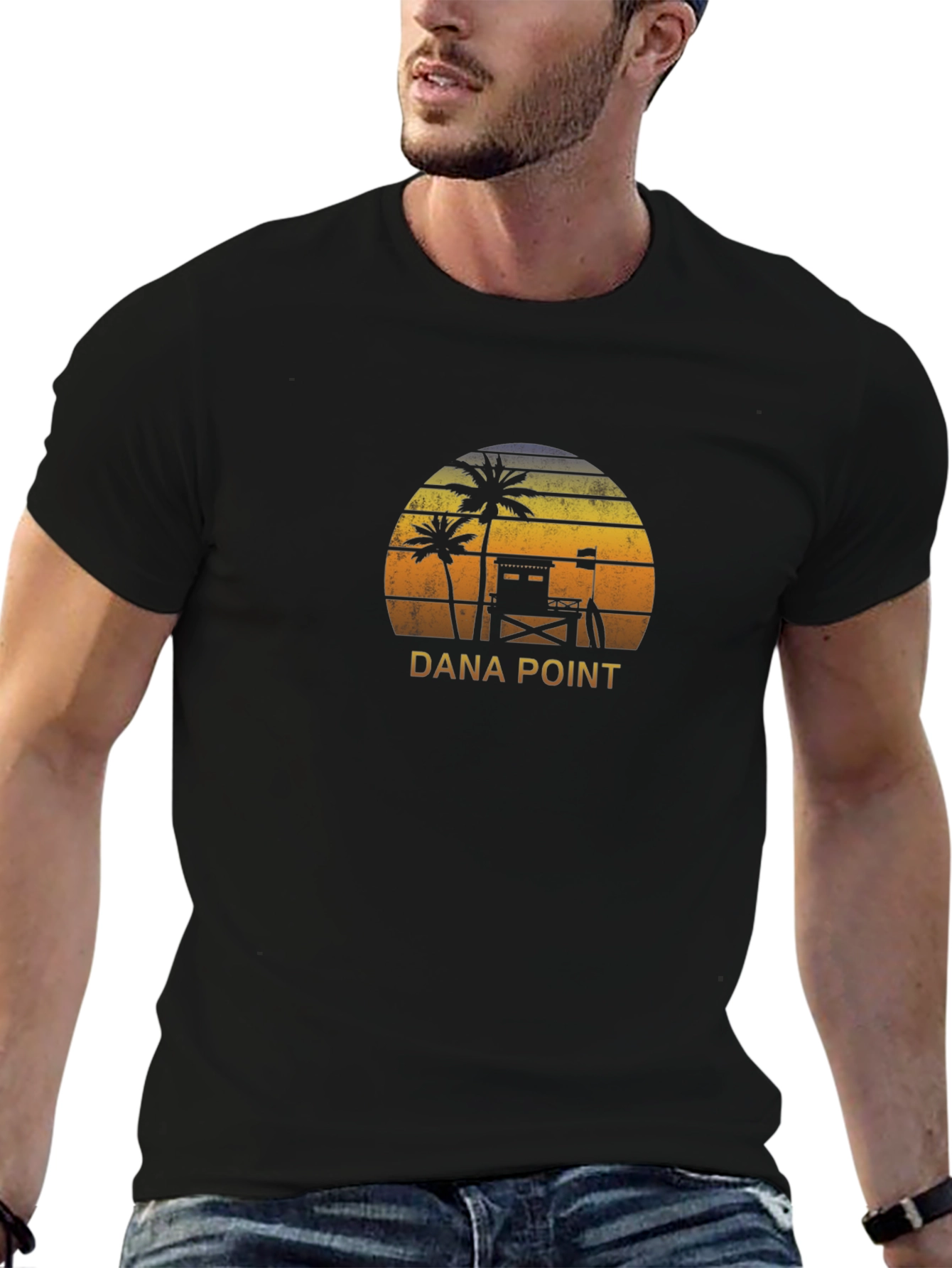 Dana Point Palm Sunset T-Shirt