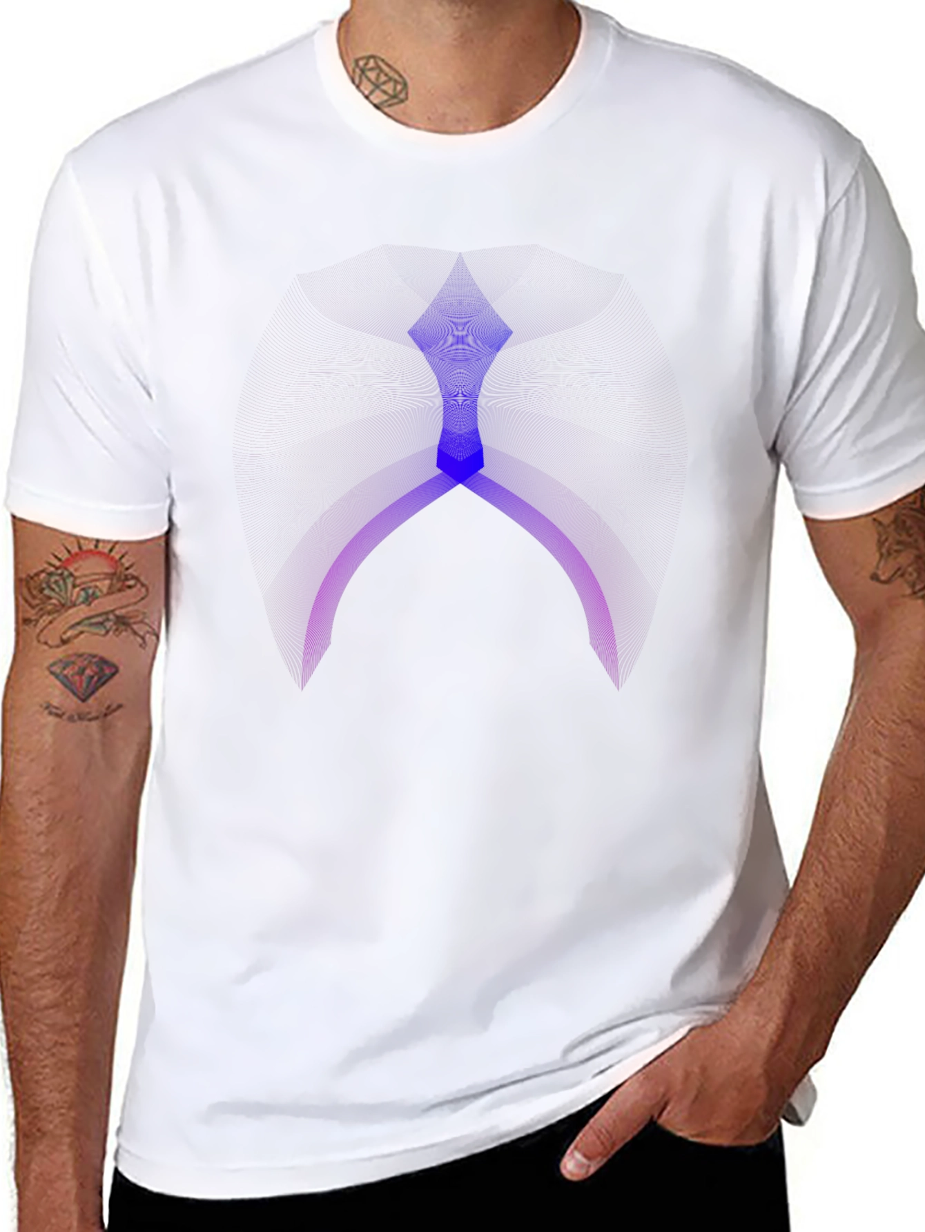 Mystic Symbol Graphic Black T-Shirt