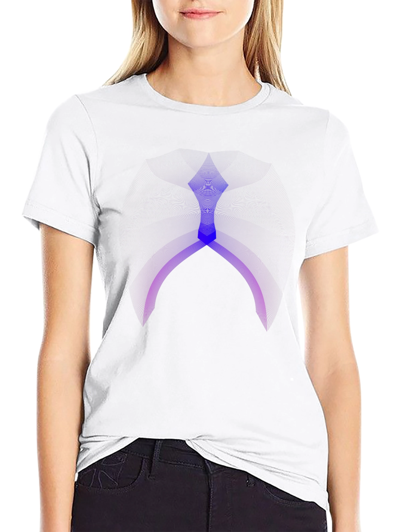 Mystic Symbol Graphic Black T-Shirt