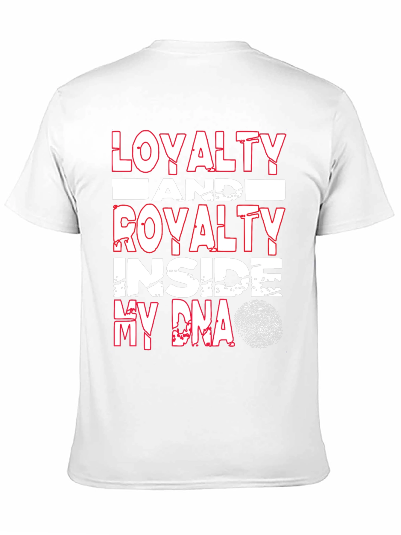 Loyalty & Royalty DNA Black Graphic Tee