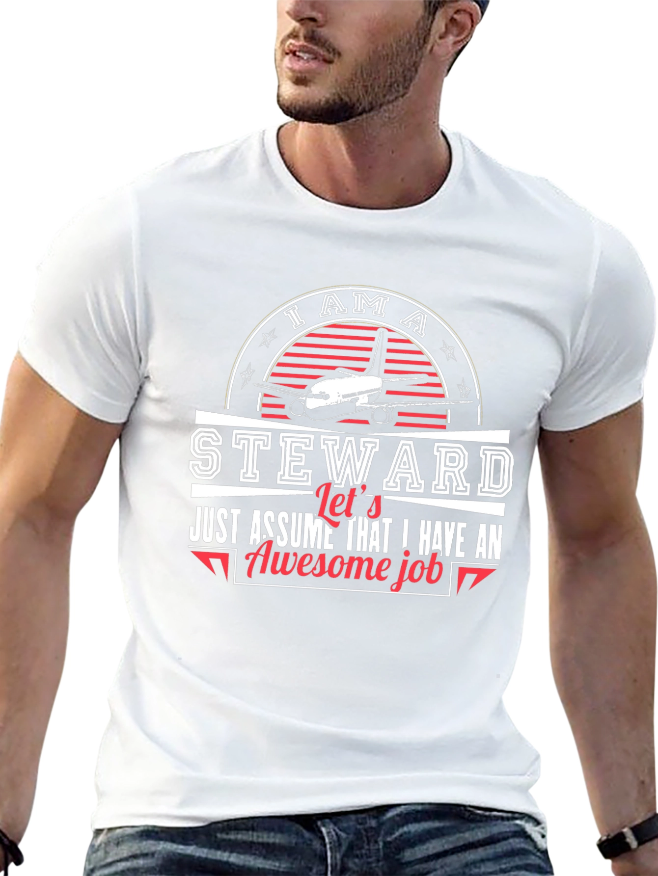 I am a Steward T-Shirt Awesome Job