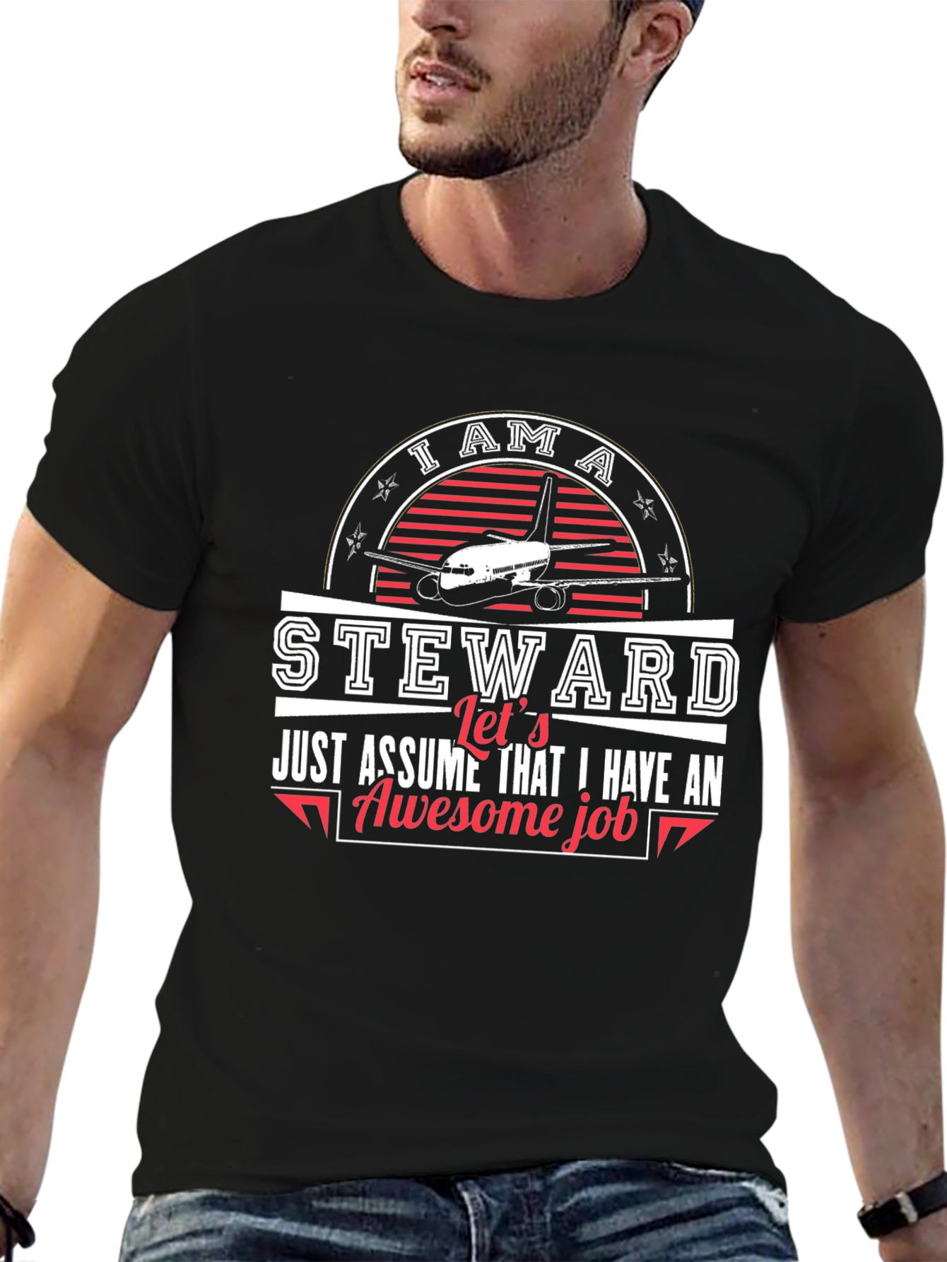 I am a Steward T-Shirt Awesome Job