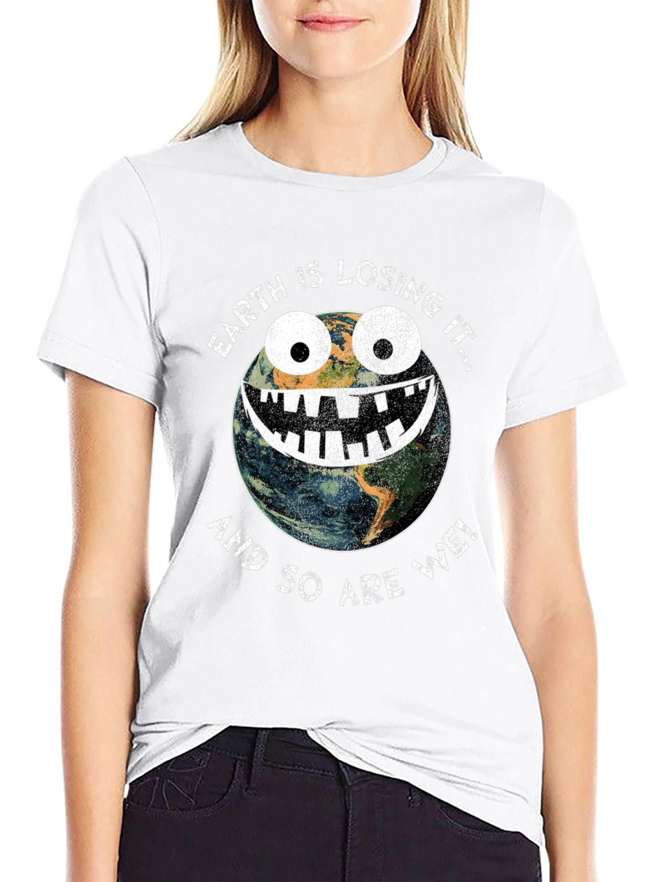 Earth Is Losing It Graphic T-Shirt