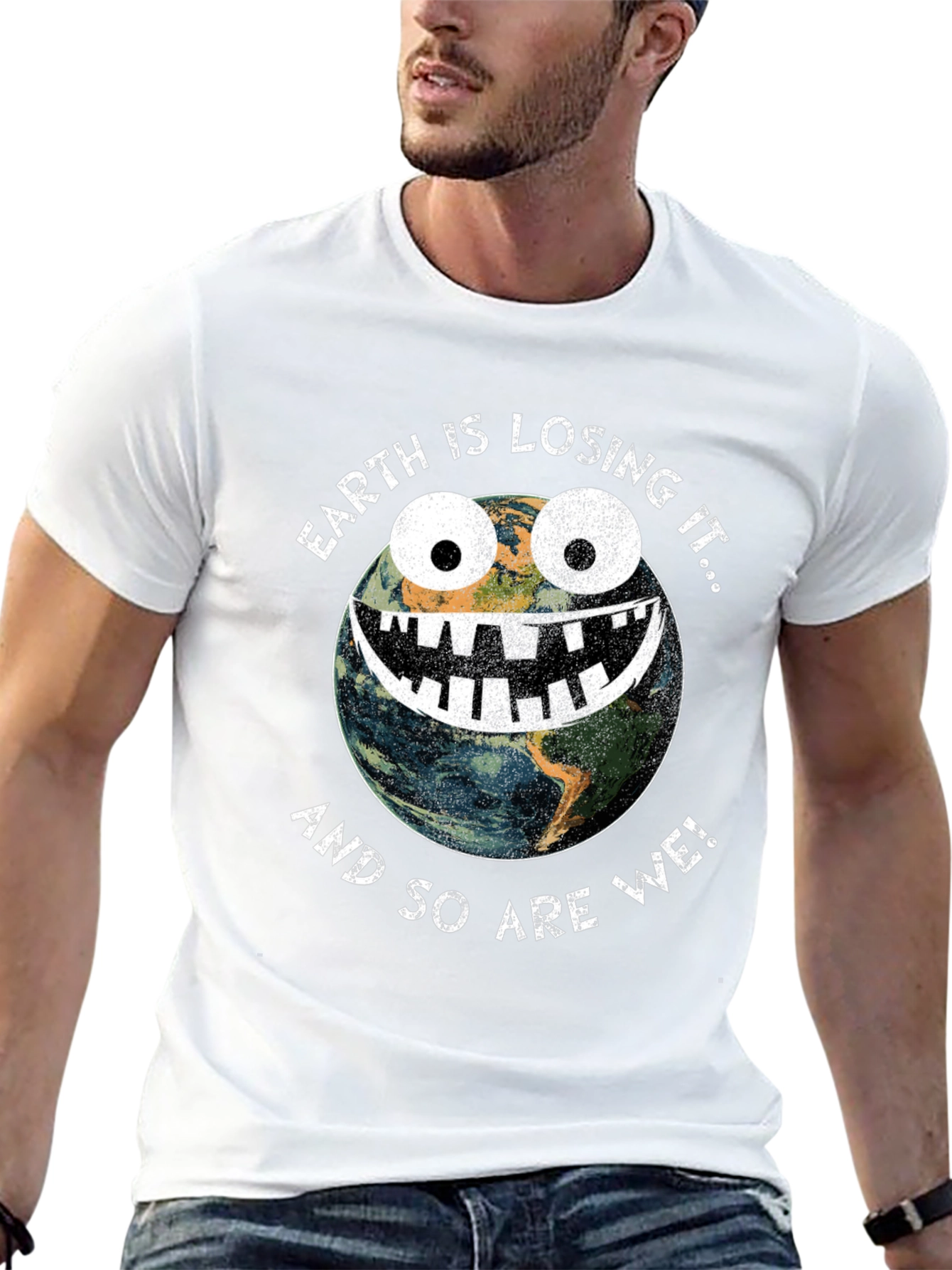 Earth Is Losing It Graphic T-Shirt