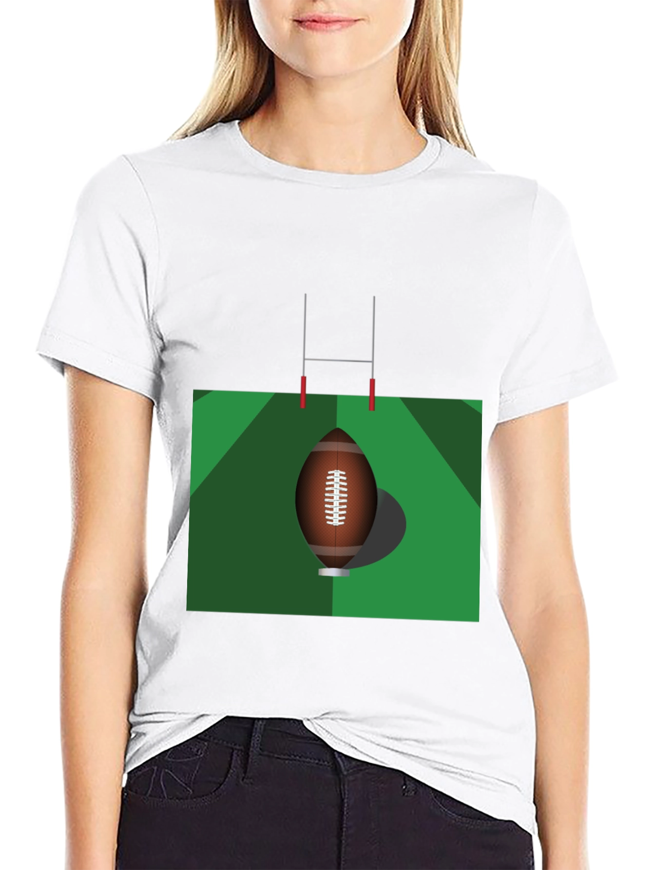 Rugby Graphic Tee - Classic Black