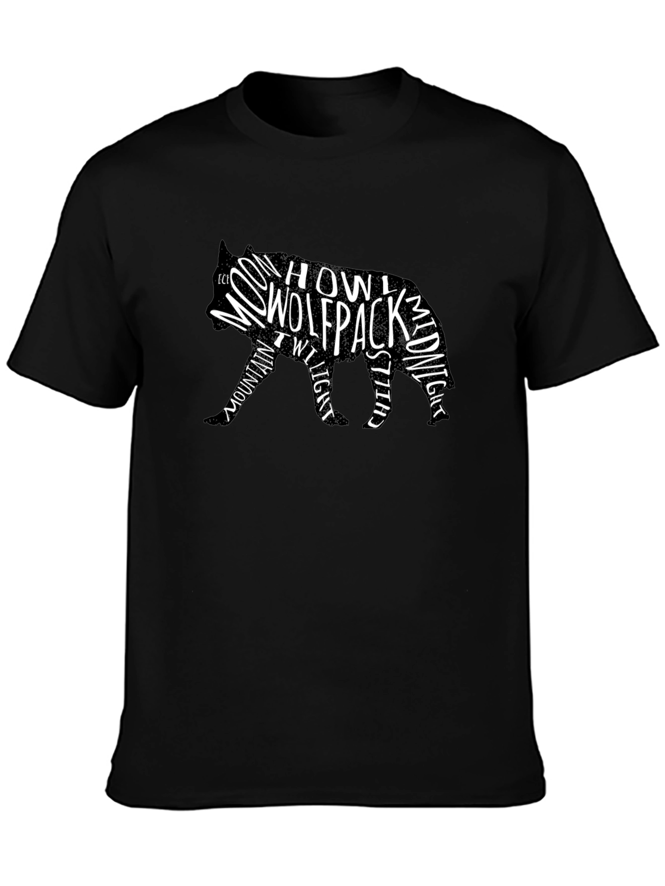 Wolfpack Graphic Tee - Midnight Howl Design