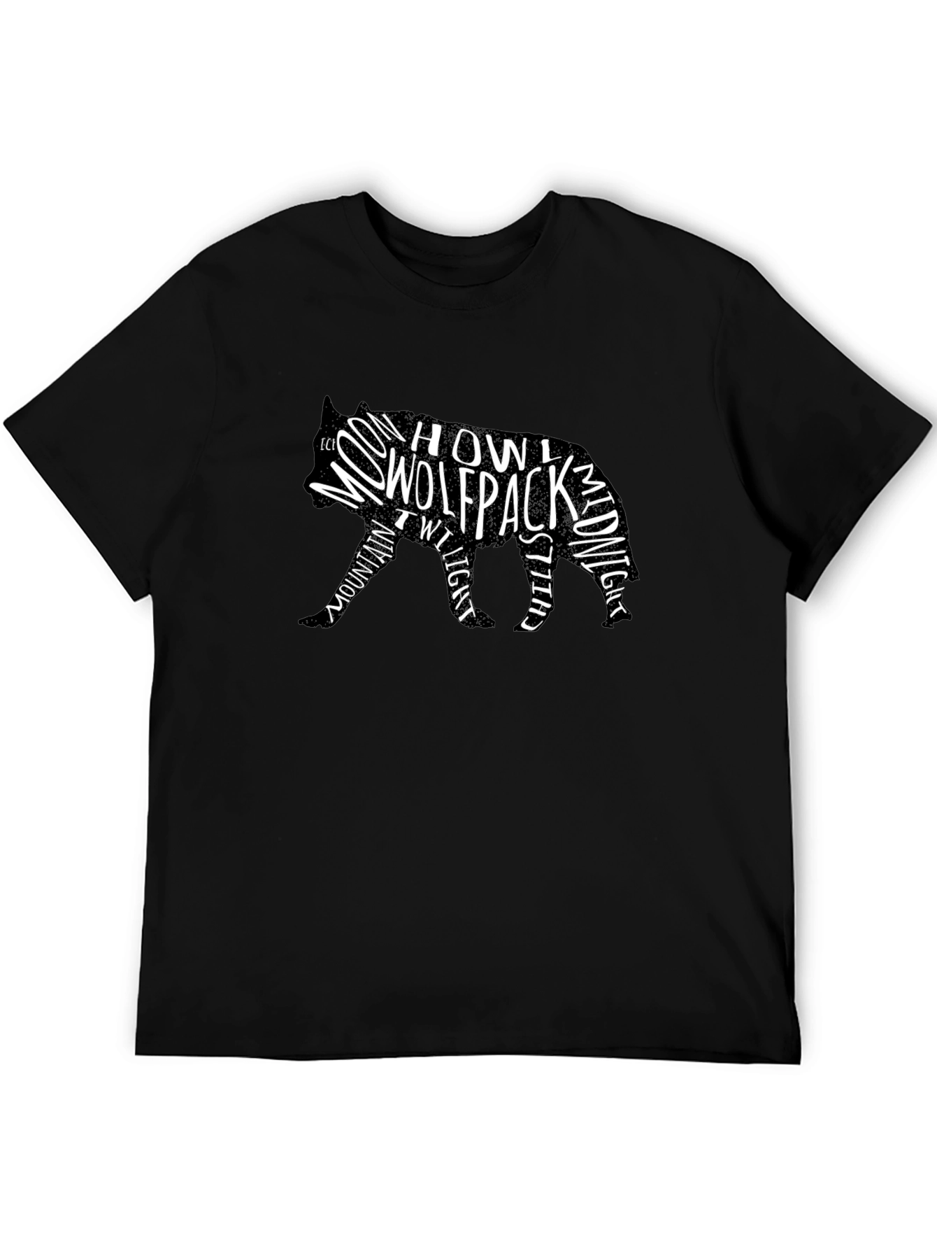 Wolfpack Graphic Tee - Midnight Howl Design