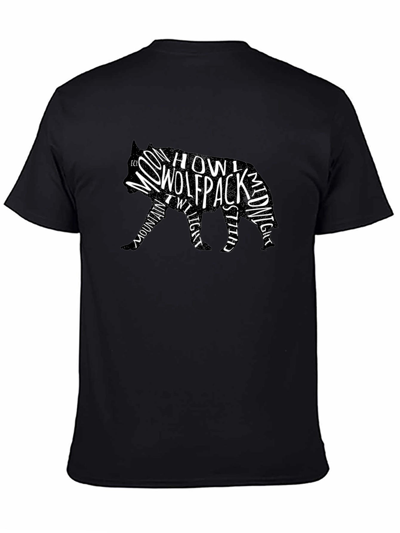 Wolfpack Graphic Tee - Midnight Howl Design