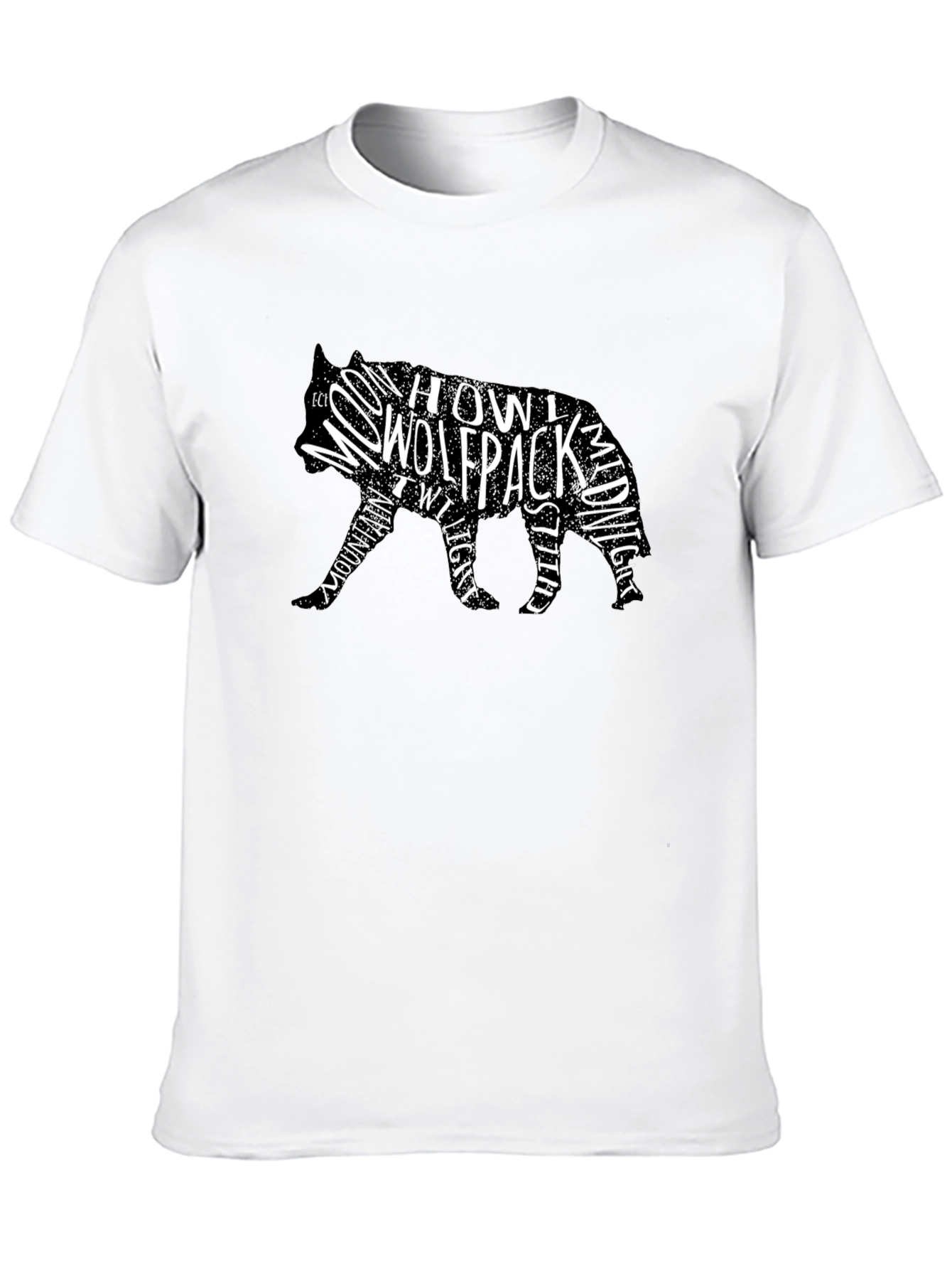 Wolfpack Graphic Tee - Midnight Howl Design