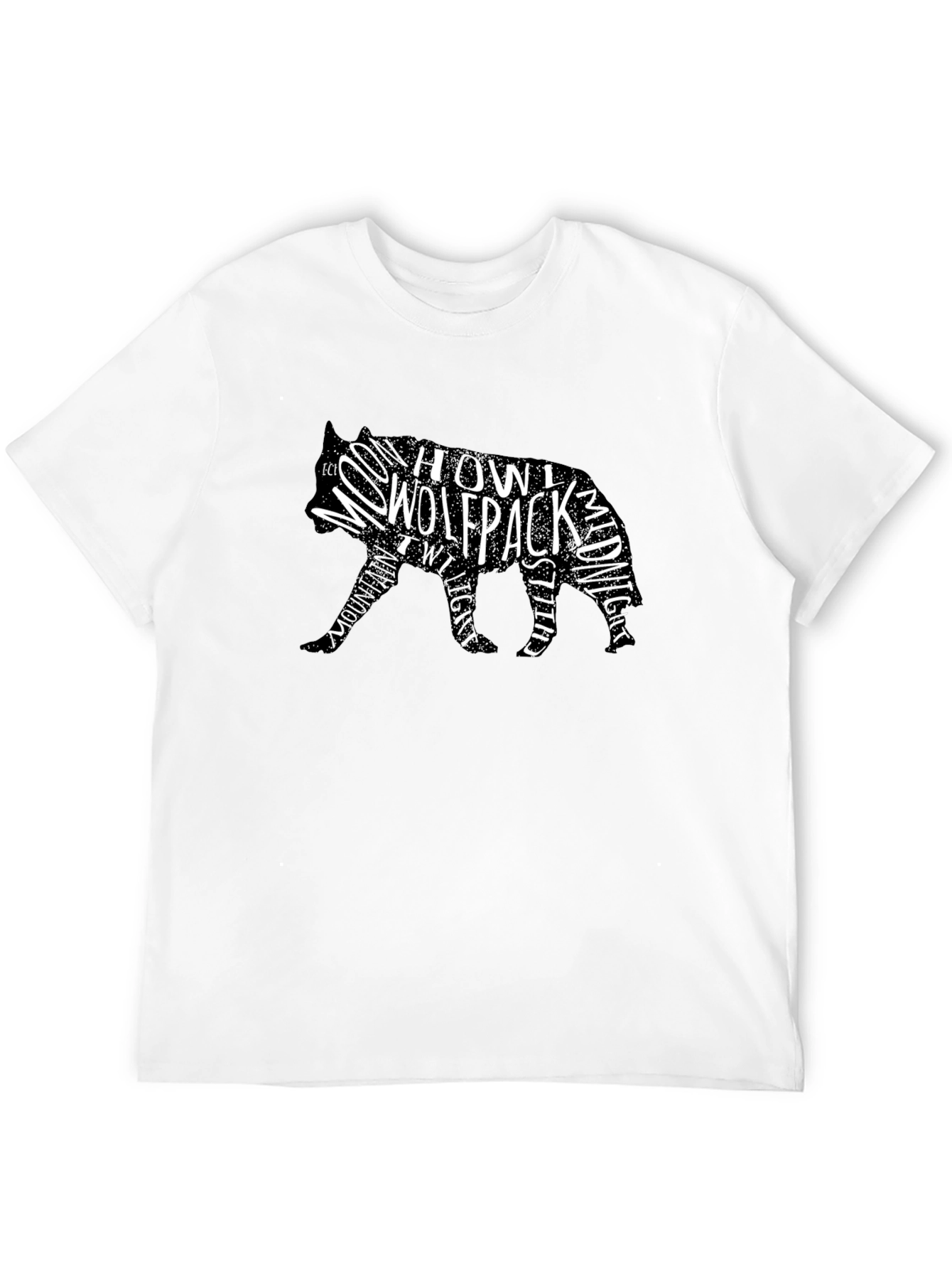 Wolfpack Graphic Tee - Midnight Howl Design
