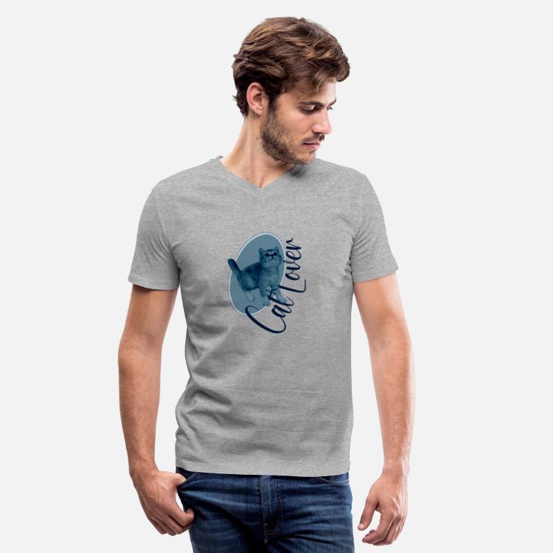 Adorable Cat Lover Design blue