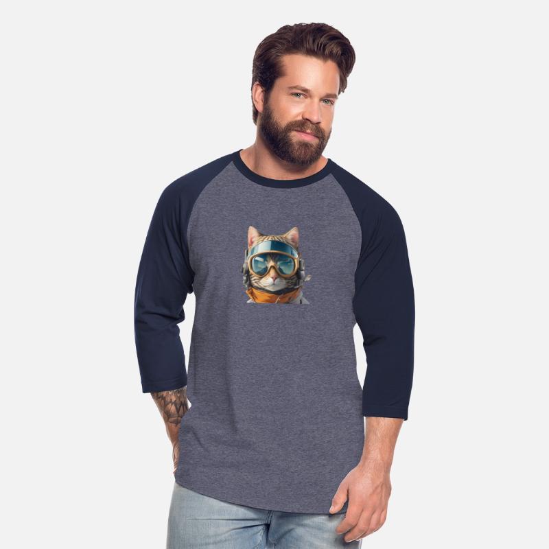 Adorable cat wearing ski goggles