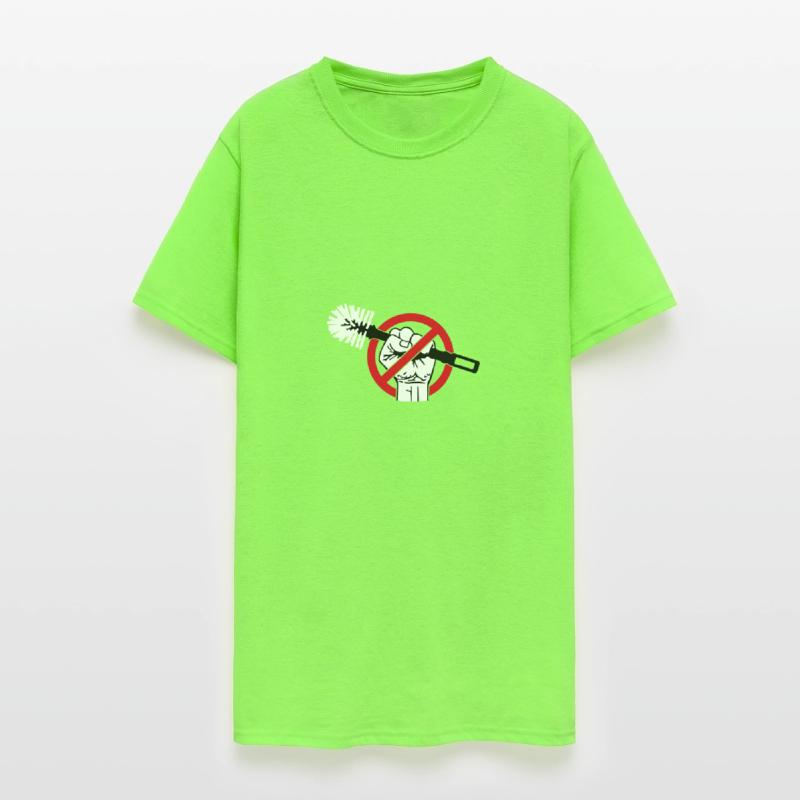 Against shit toilet brush politics against protest