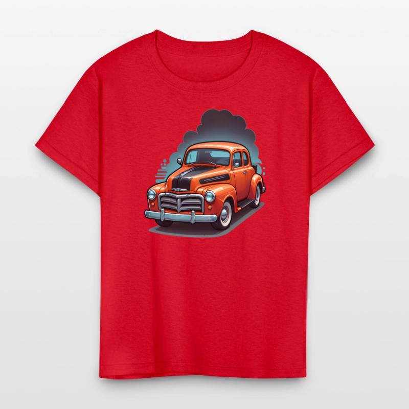 AI Old School 1950s Car