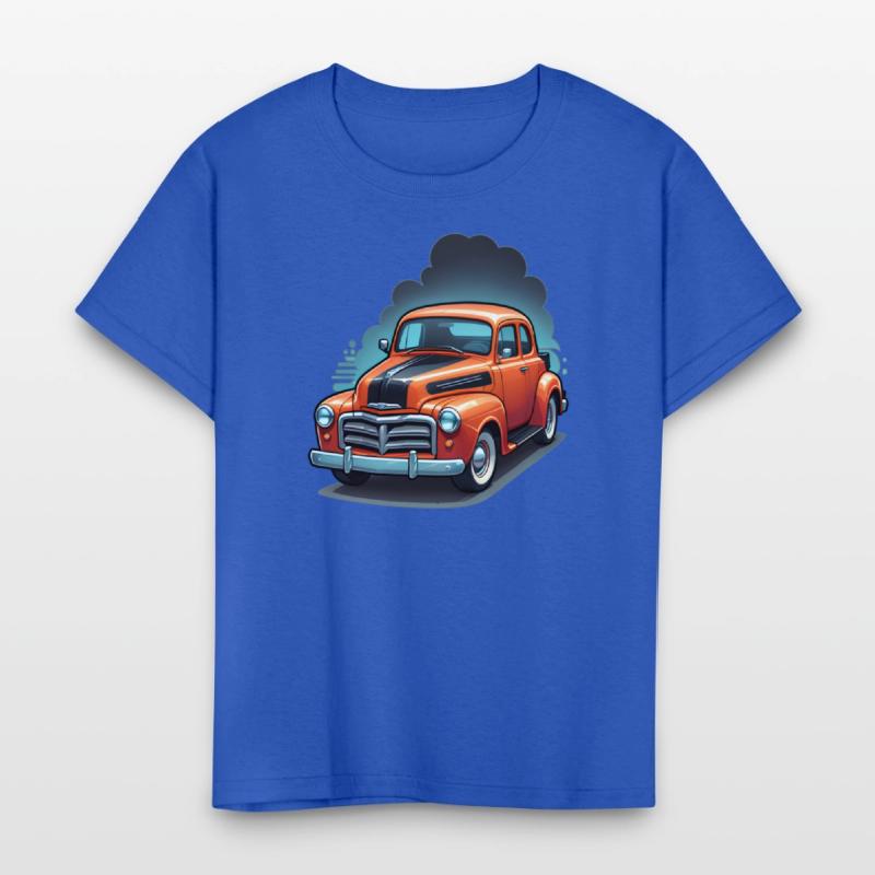 AI Old School 1950s Car