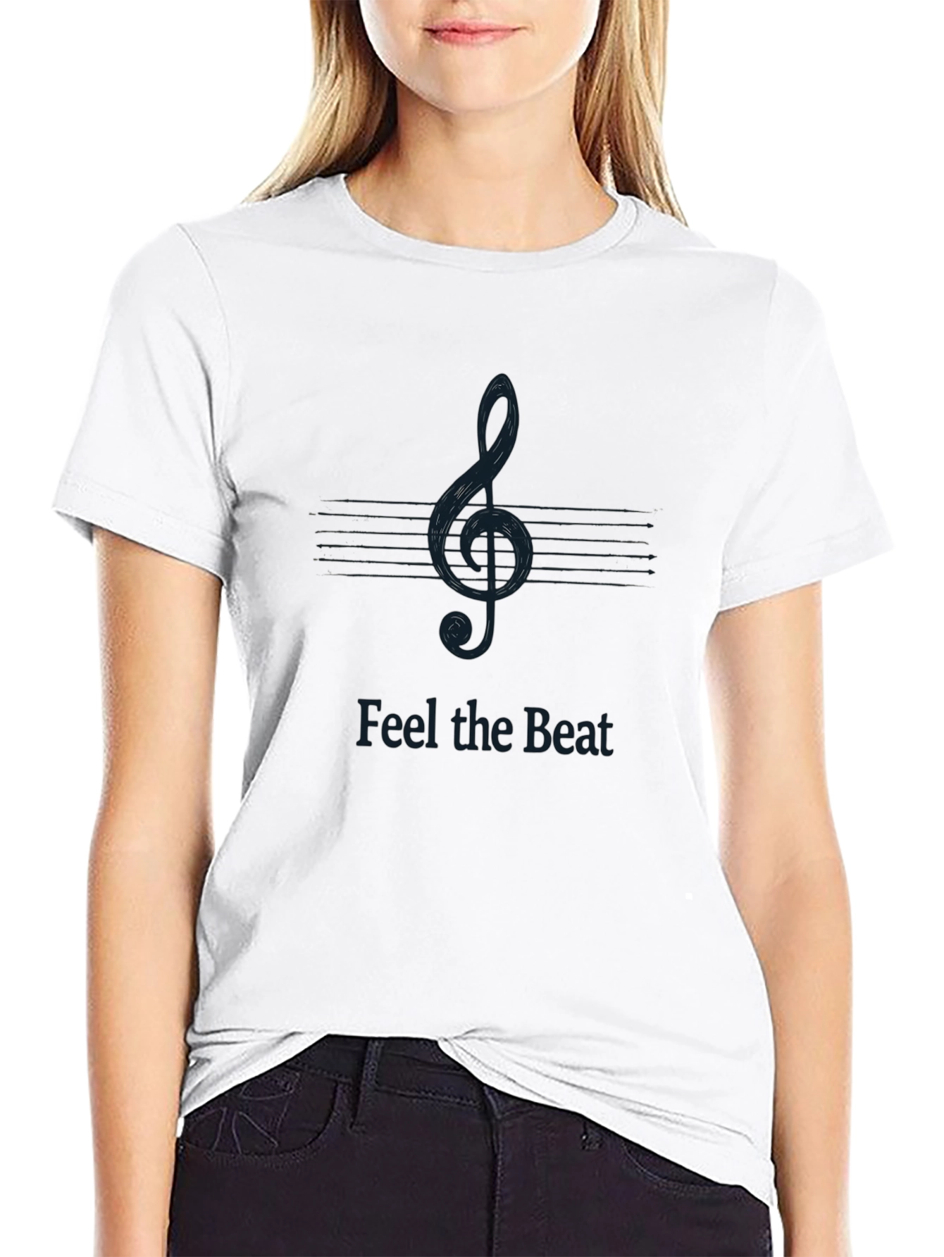 Feel the Beat Tee - Music Lovers T-Shirt