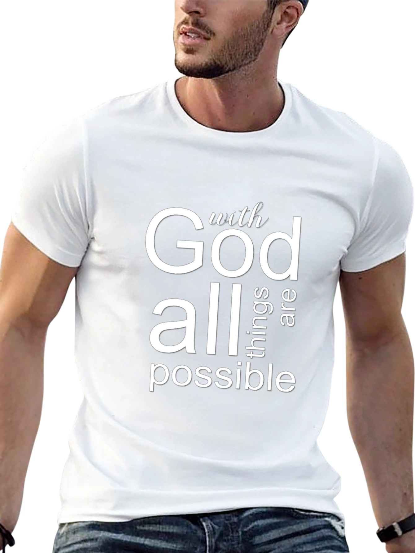 With God All Things Are Possible Tee