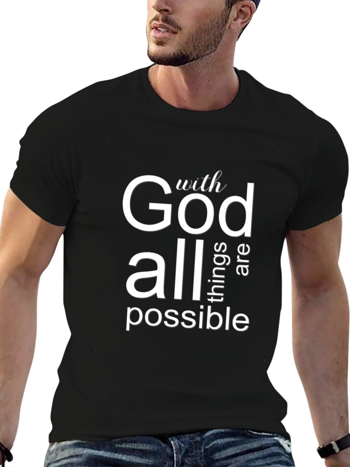 With God All Things Are Possible Tee
