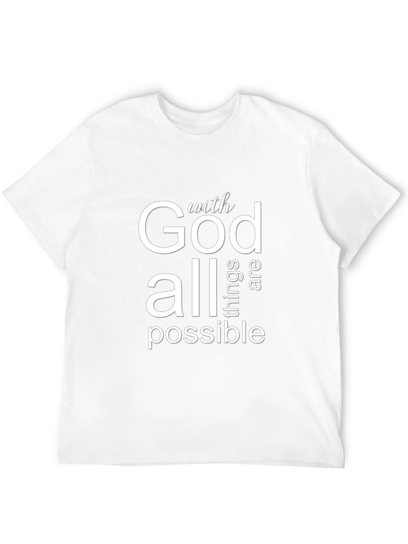 With God All Things Are Possible Tee