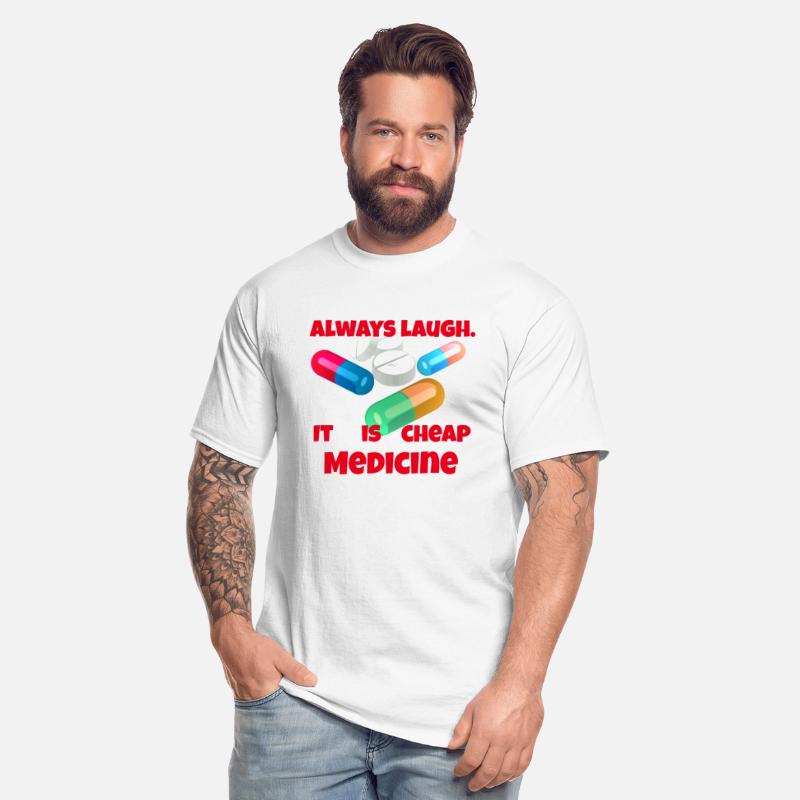 always laugh it is cheap medicine