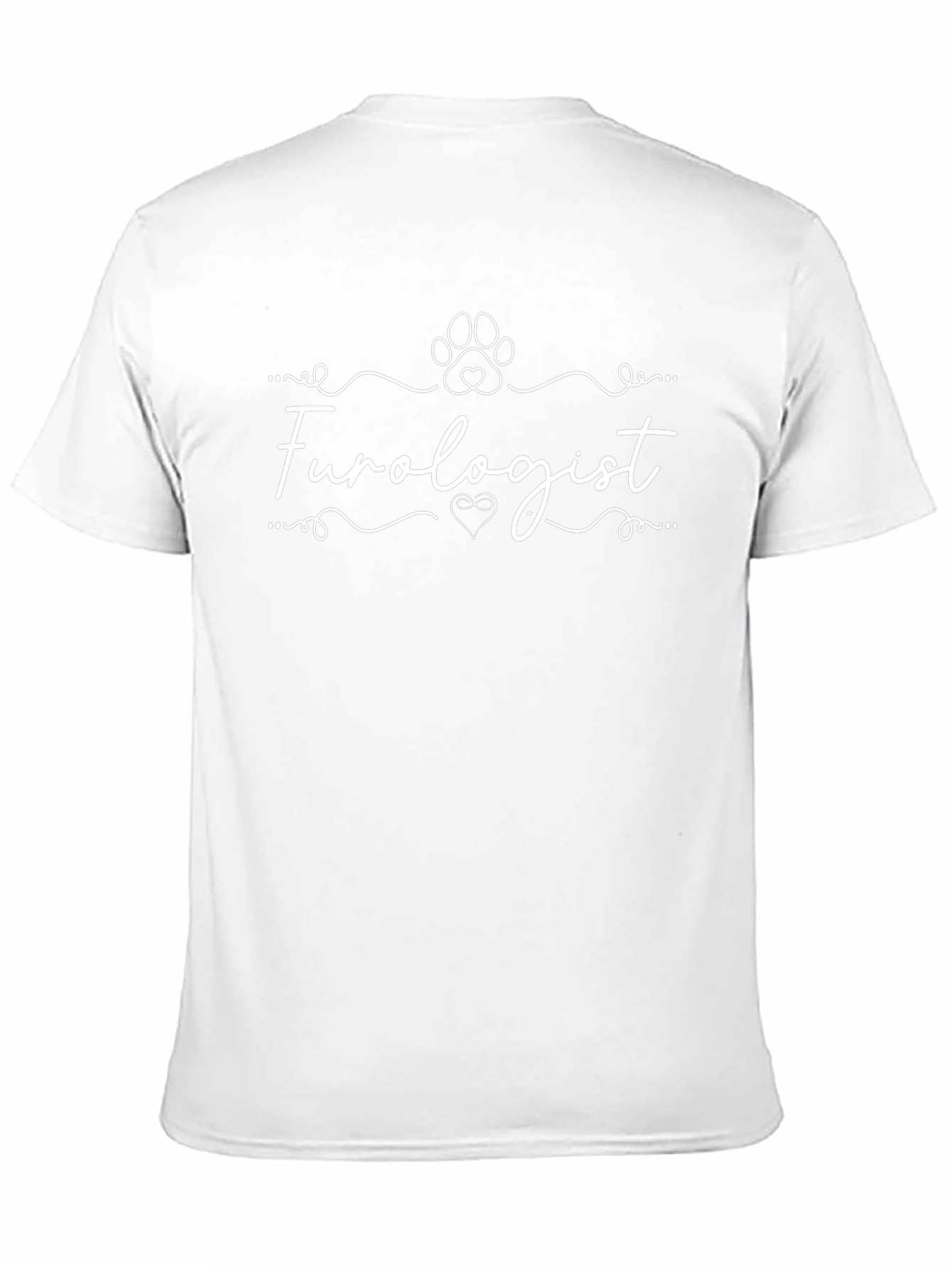Furologist T-Shirt - Black Cotton Dog Lover Tee