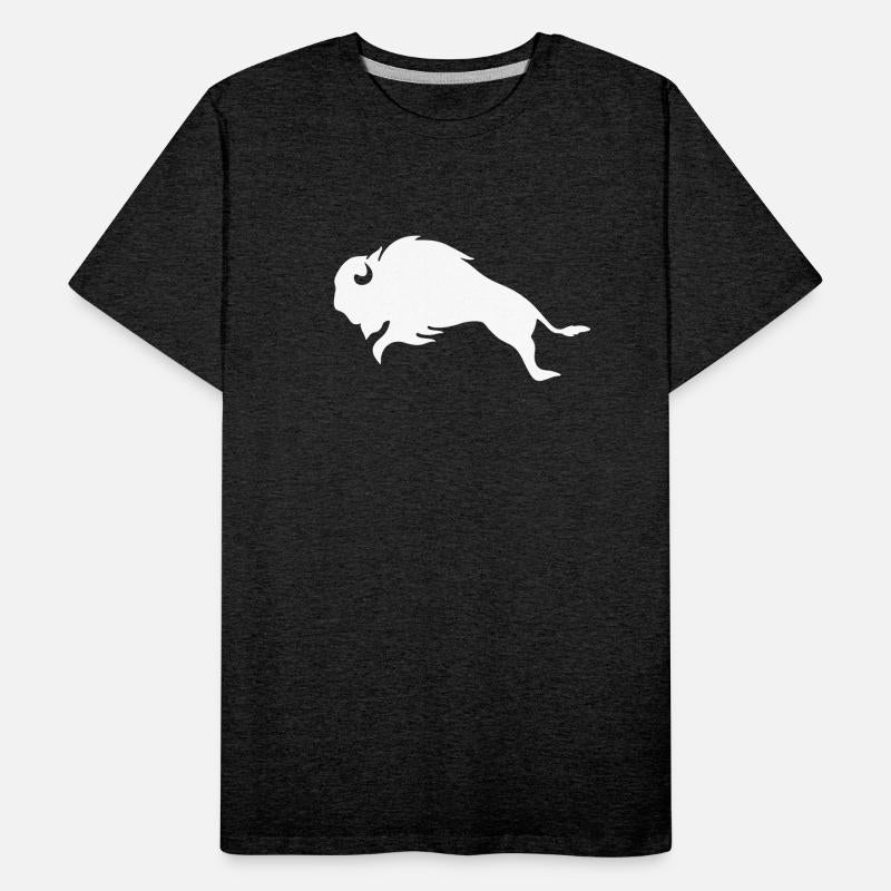 AMERICAN BISON, WISENT, BUFFALO RUNNING