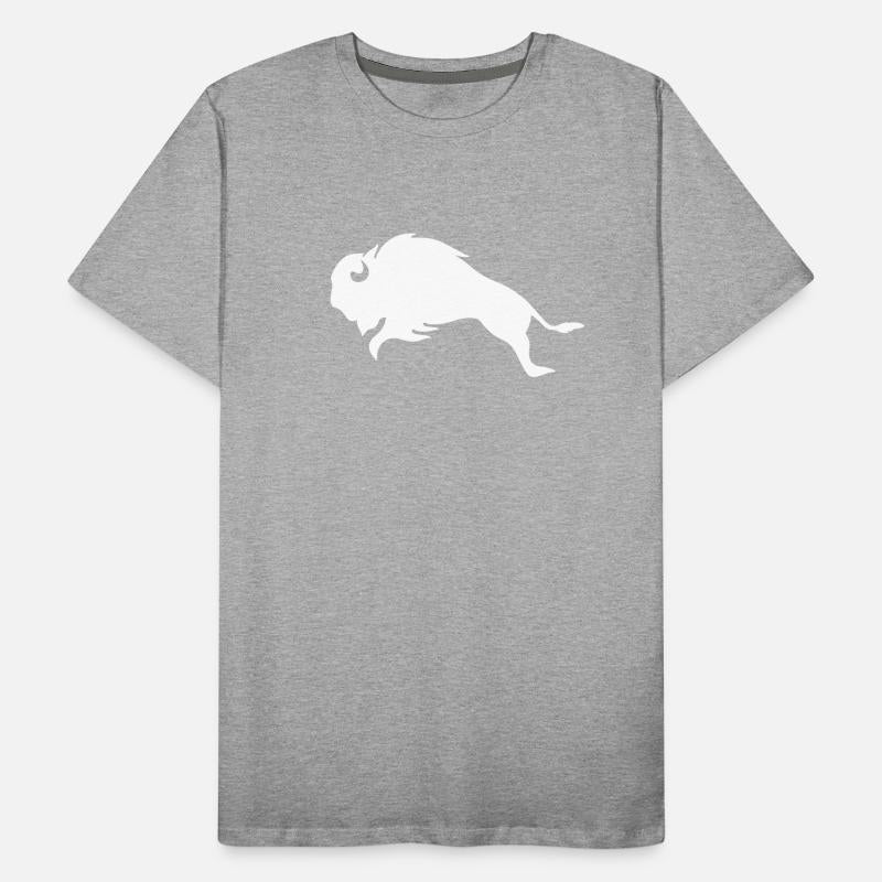 AMERICAN BISON, WISENT, BUFFALO RUNNING