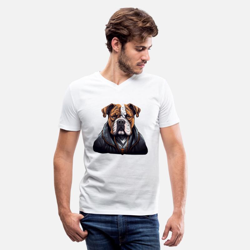 American Bulldog in cool and edgy streetwear