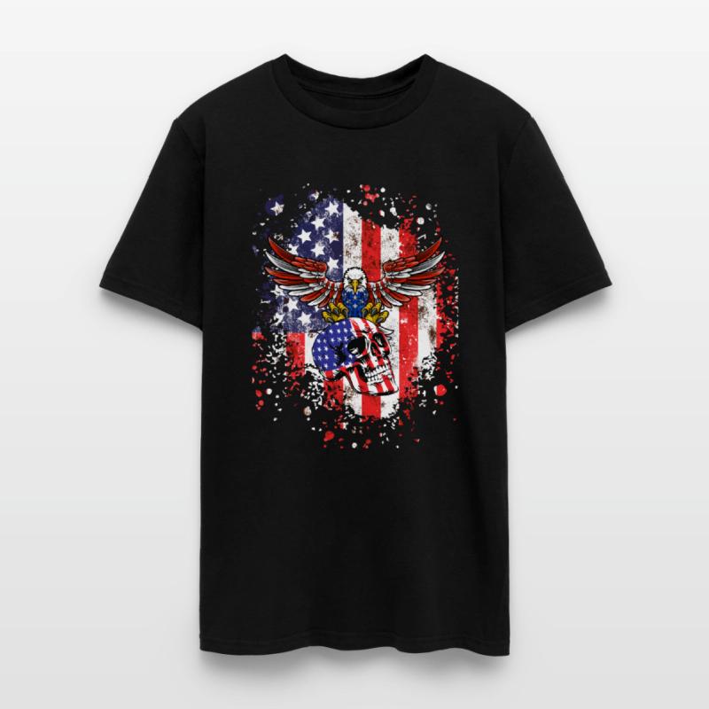 American eagle skull