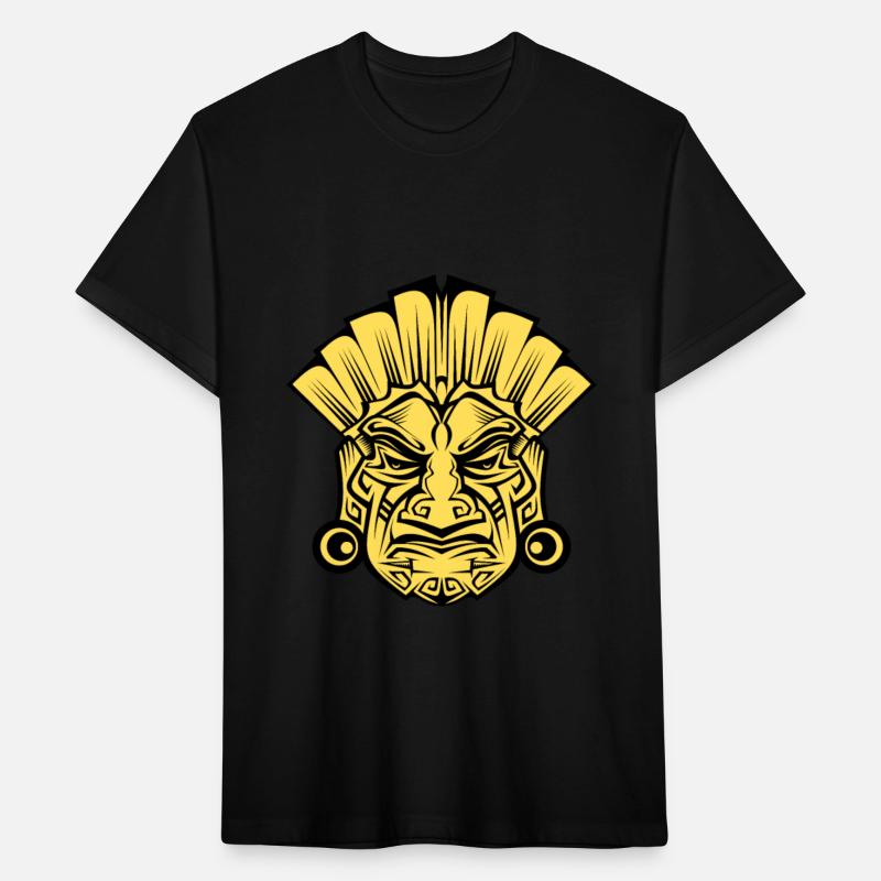 Amerindian-Inspired Face Fusion Mythical Ink