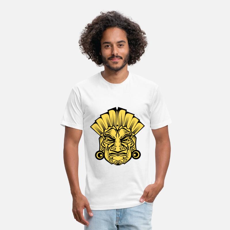 Amerindian-Inspired Face Fusion Mythical Ink