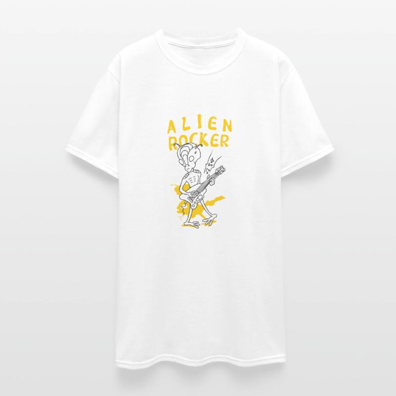 an alien as a rock musician