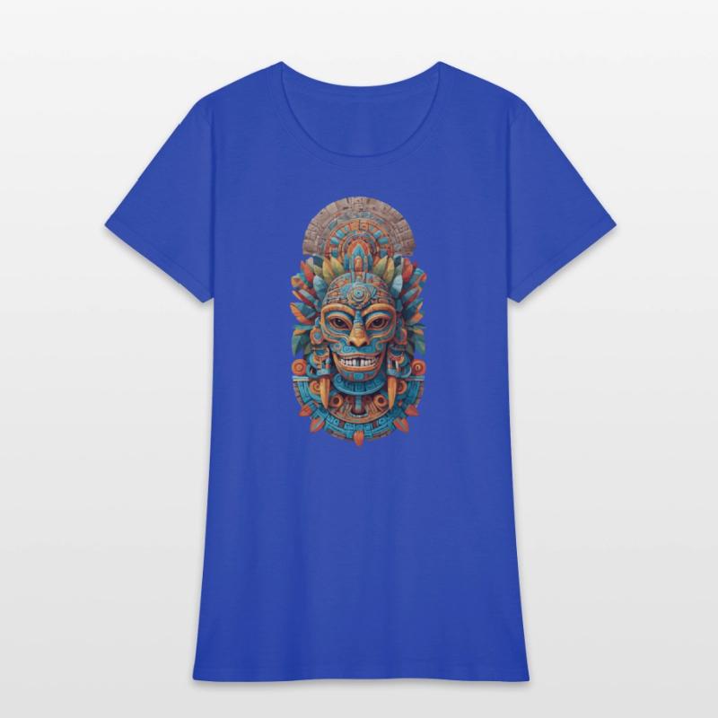 Ancient Maya Aztec Totem