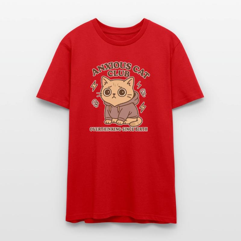 Anxious Cat Club - Overthinking Since Birth