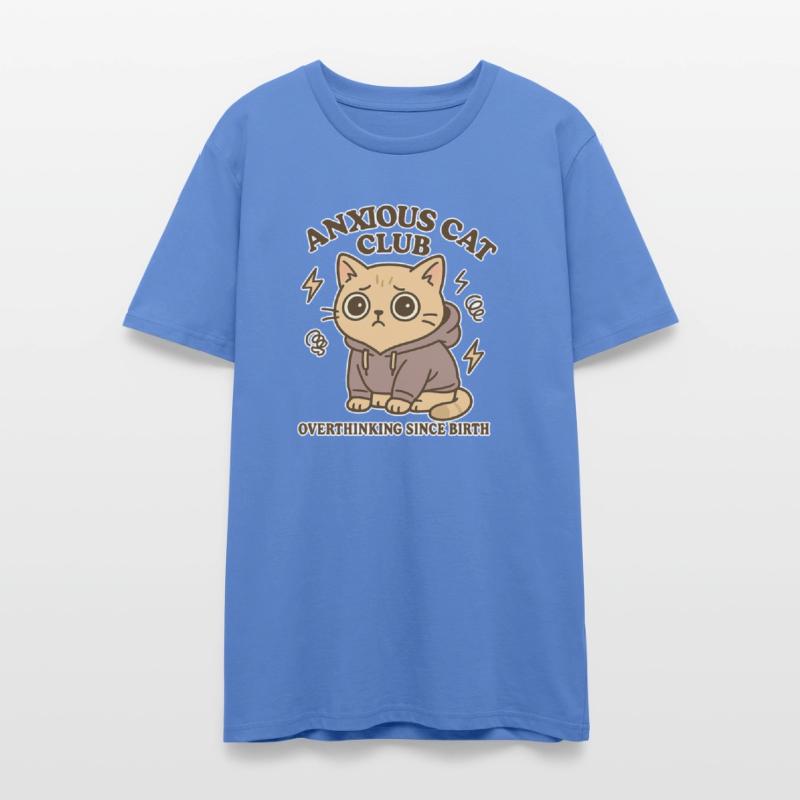 Anxious Cat Club - Overthinking Since Birth