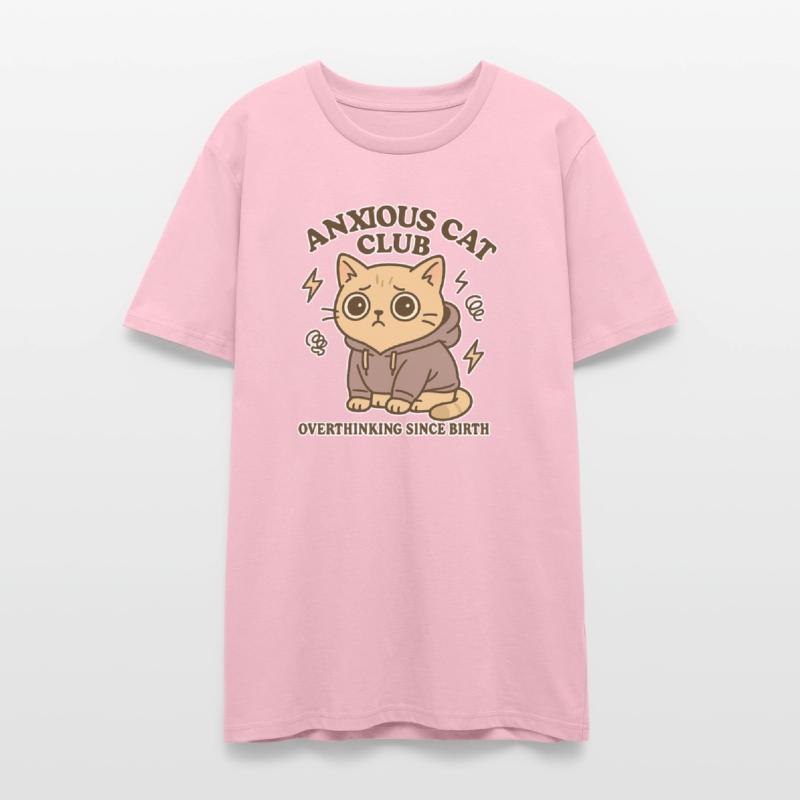 Anxious Cat Club - Overthinking Since Birth