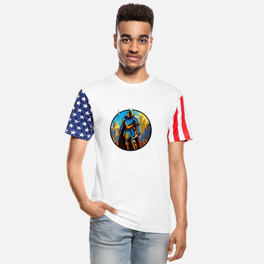 Armored Knight in Medieval Castle