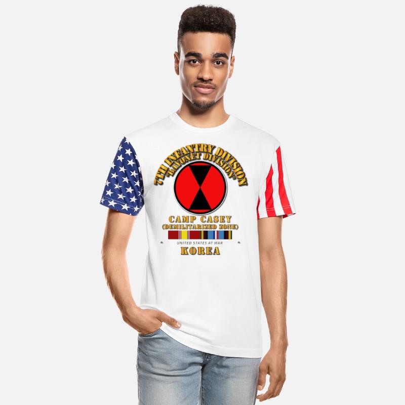 Army 7th Infantry Division Korea Cp Casey w SVC