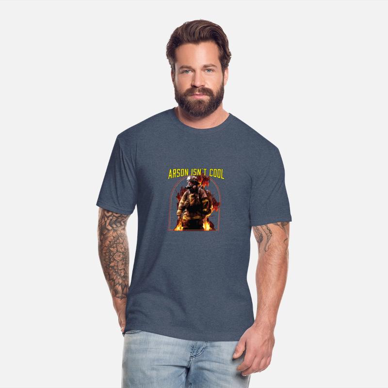 Arson Isnt Cool Firefighter Firefighting Fireman