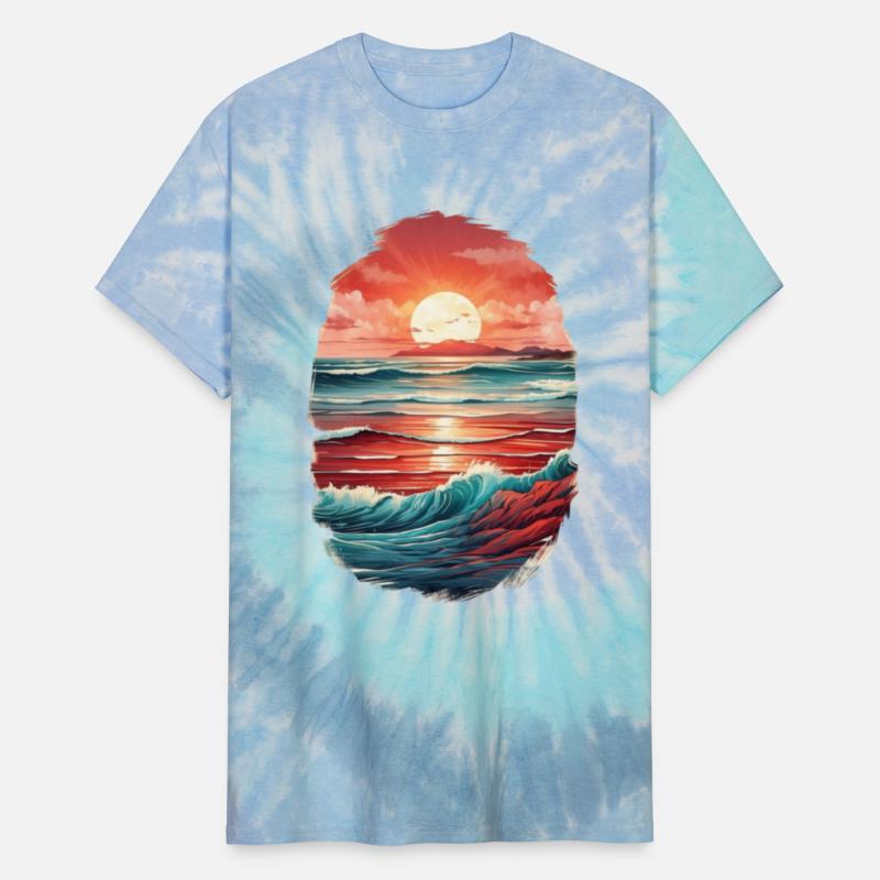 Artistic drawing of Sea