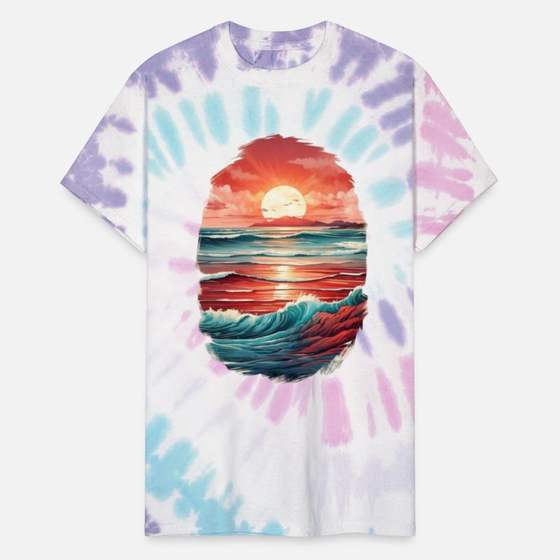 Artistic drawing of Sea