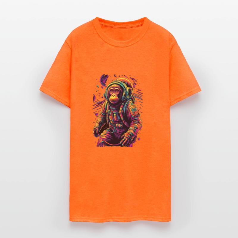 Astronaut Monkey Chimp Space Cosmonaut Futuristic