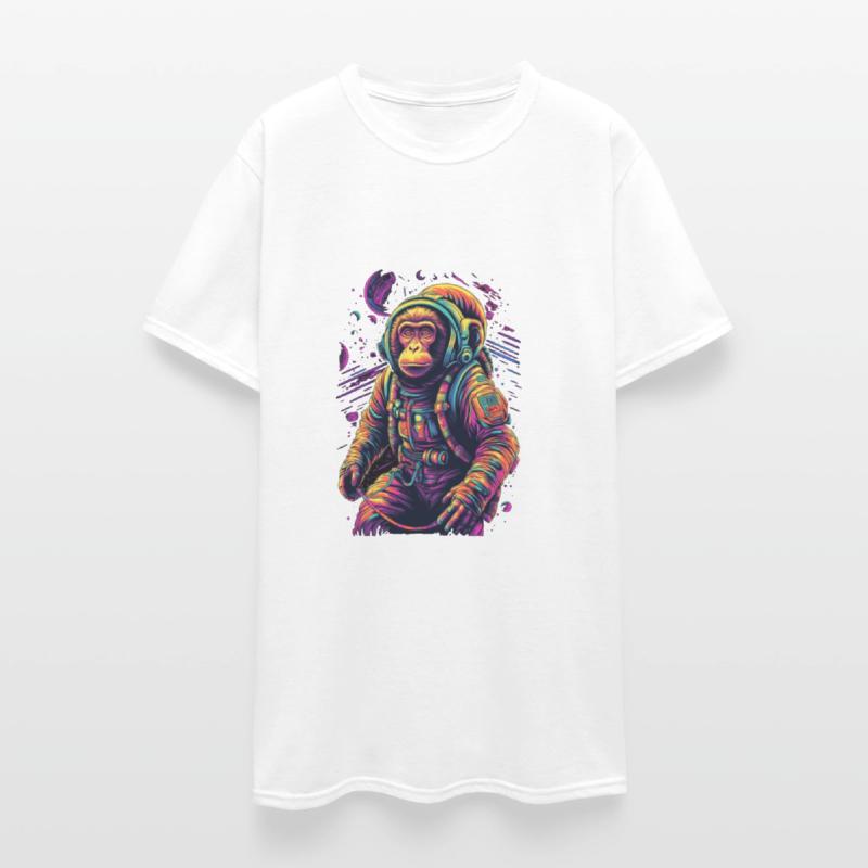 Astronaut Monkey Chimp Space Cosmonaut Futuristic