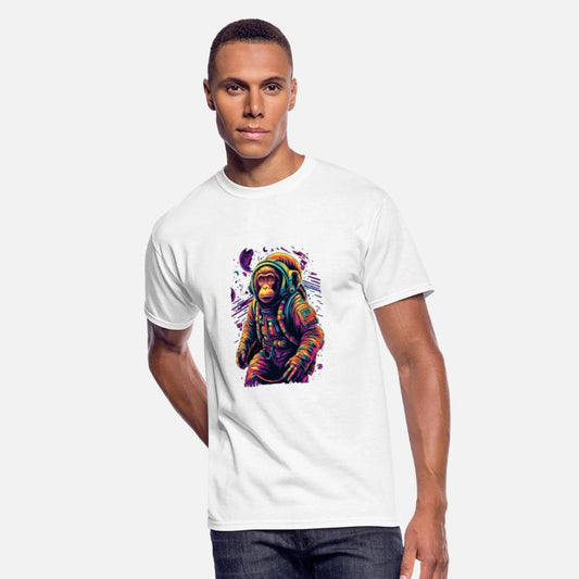 Astronaut Monkey Chimp Space Cosmonaut Futuristic