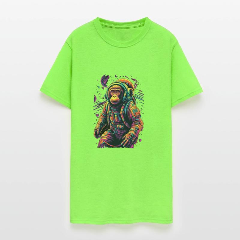 Astronaut Monkey Chimp Space Cosmonaut Futuristic