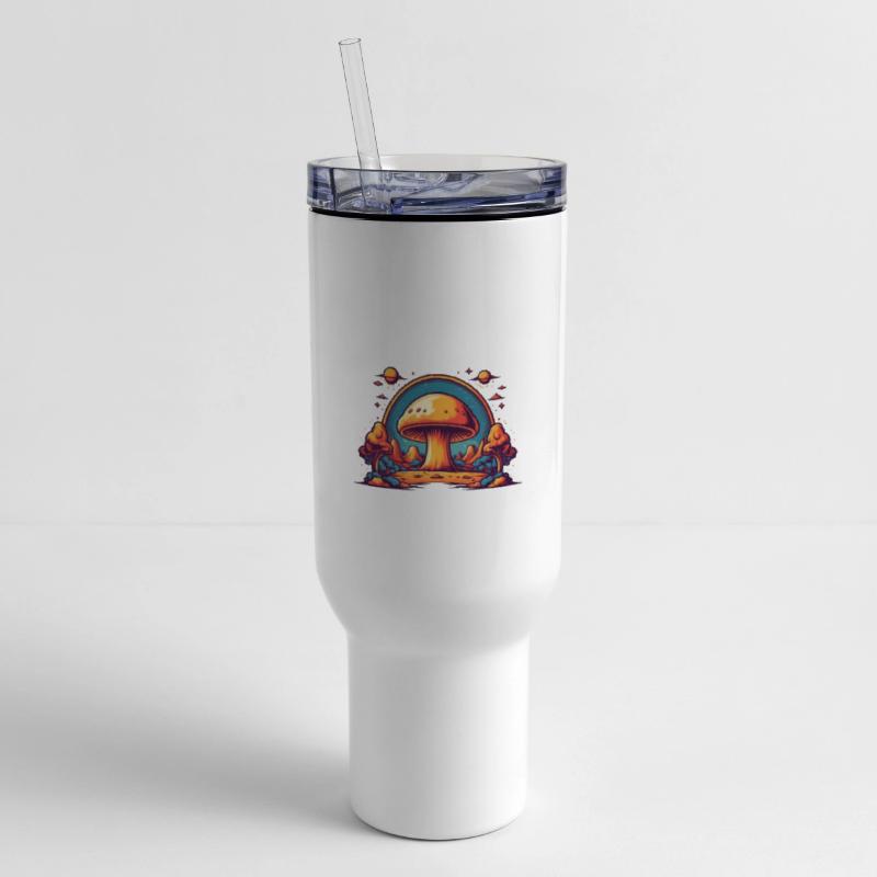 Atomic Mushroom Cloud Over Desert